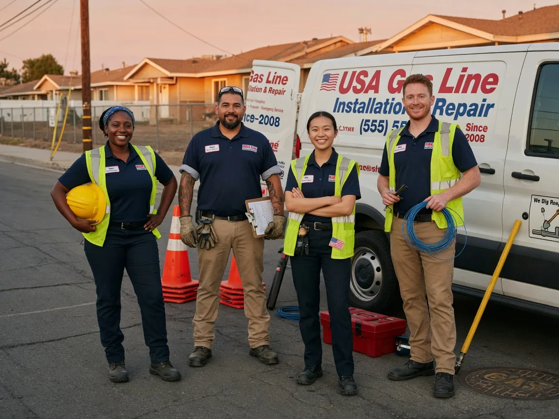 Gas Line Installation company in Somonauk, IL